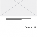 Order Confirmation - Digital Wireframe Mobile