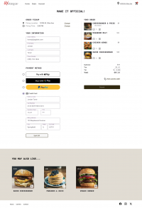 Checkout Screen